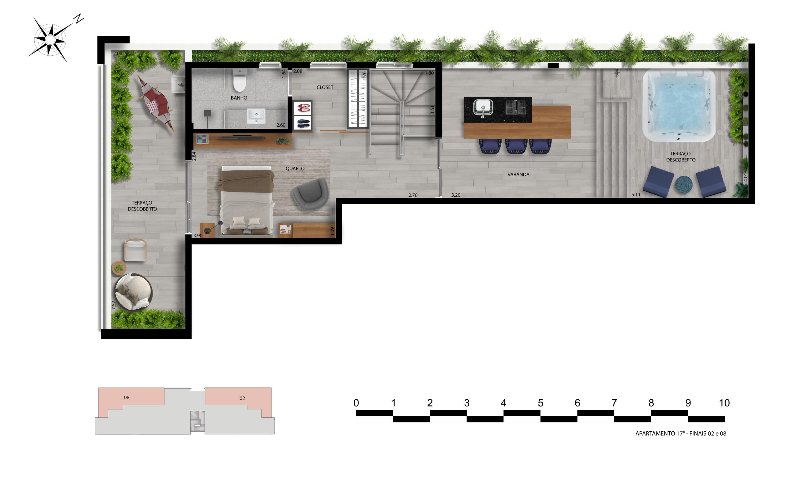 Apartamento 1 Quarto — foto 17