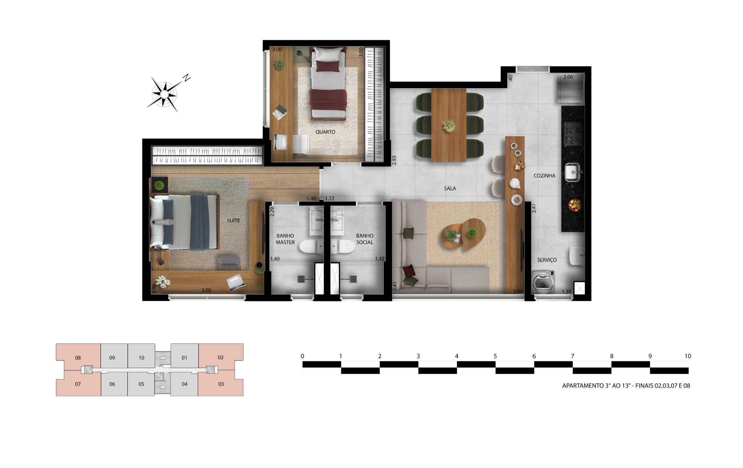 Apartamento 2 Quartos — foto 2