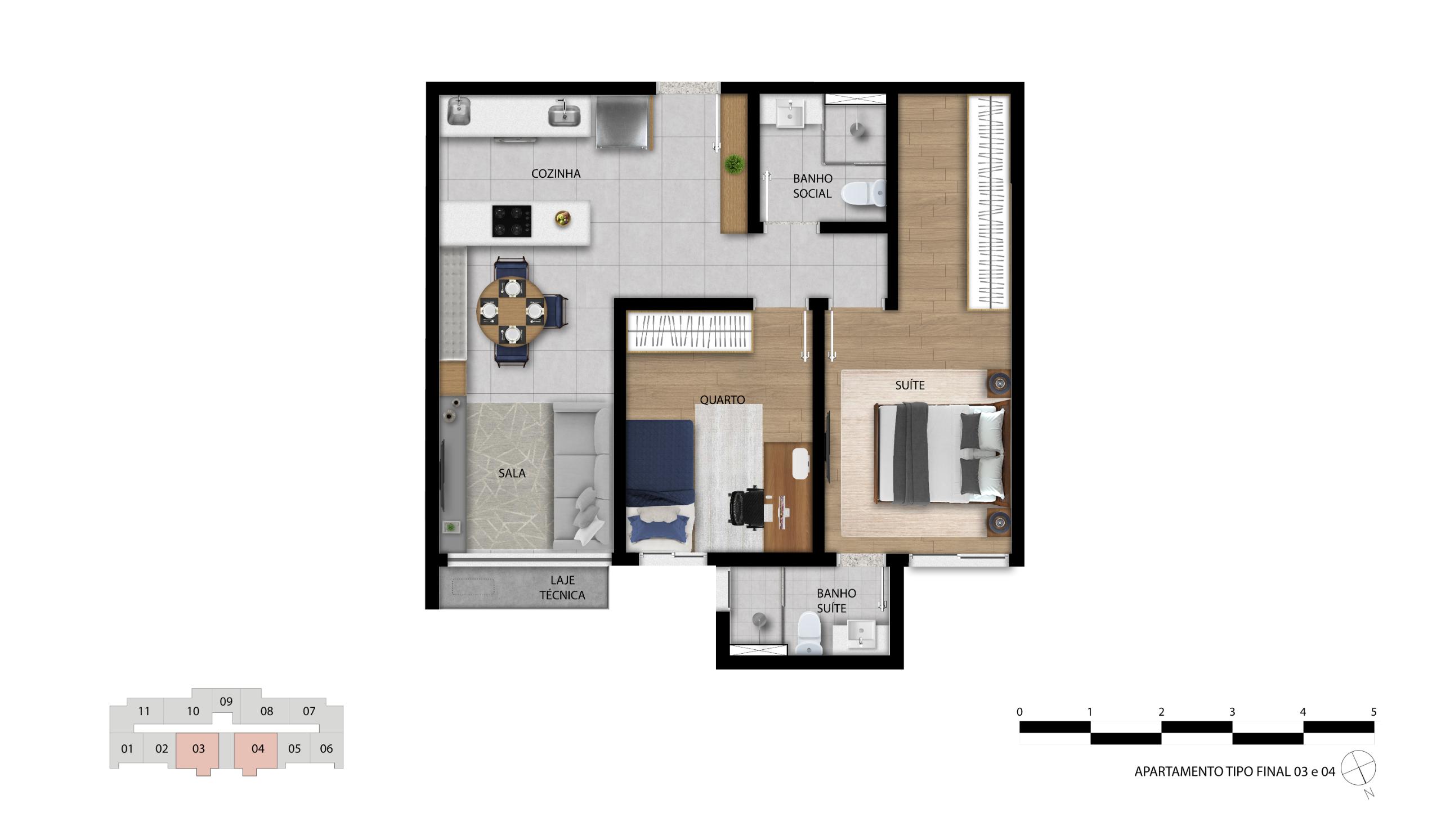 Apartamento 2 Quartos — foto 8