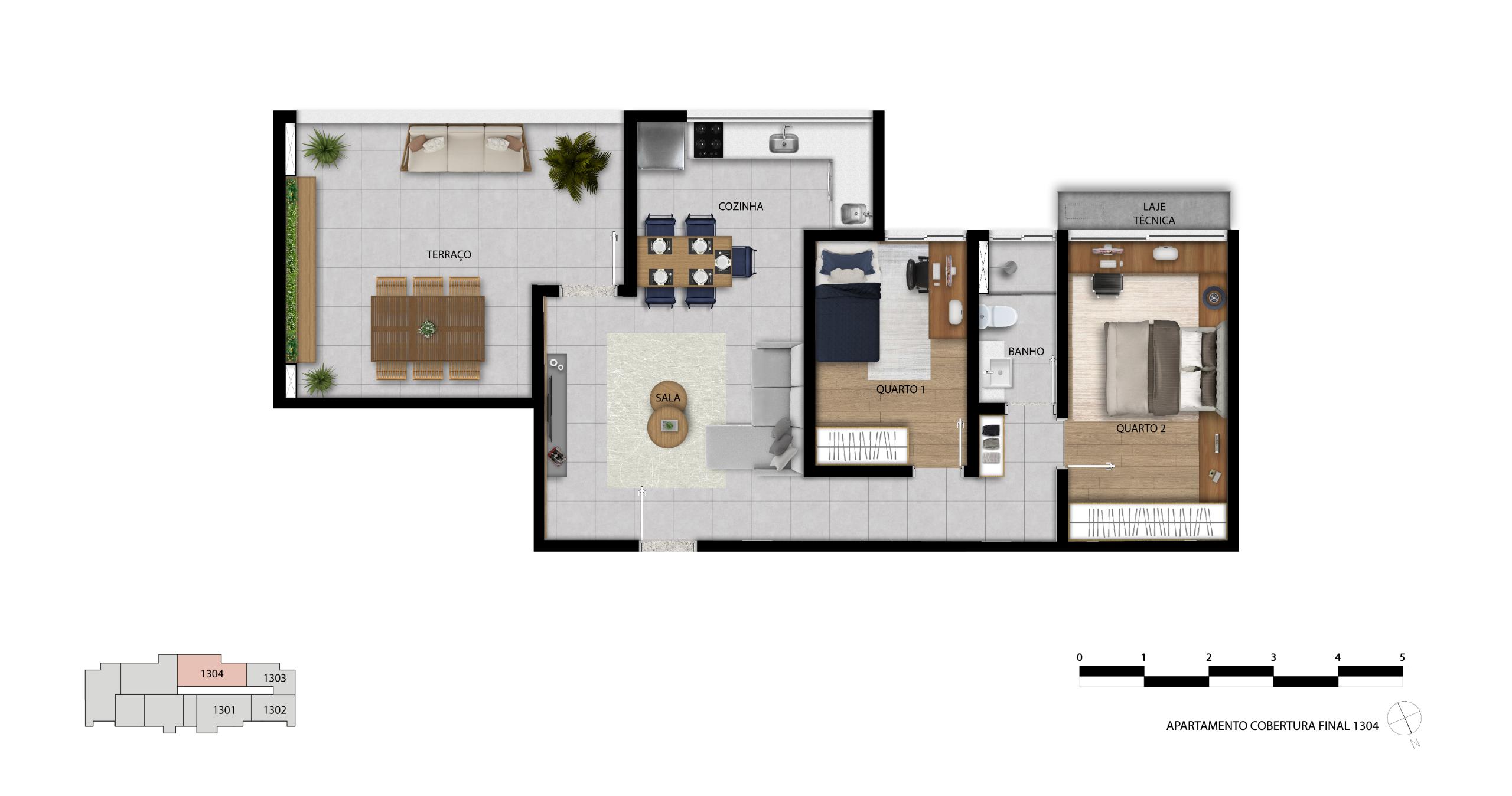 Apartamento 2 Quartos — foto 7