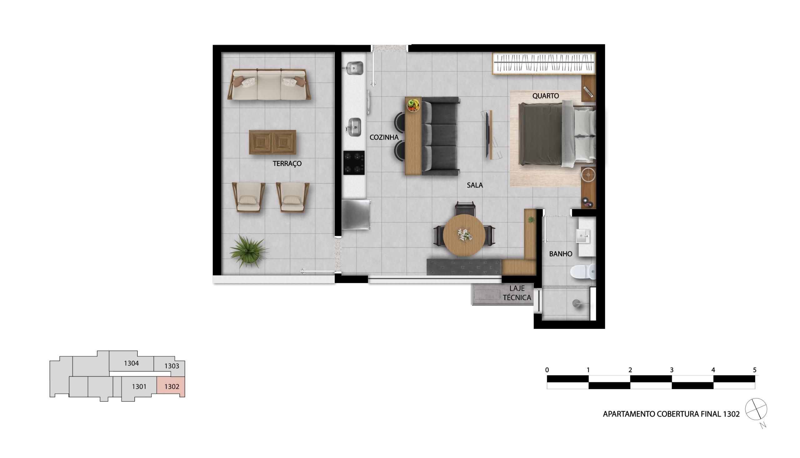 Apartamento 2 Quartos — foto 5