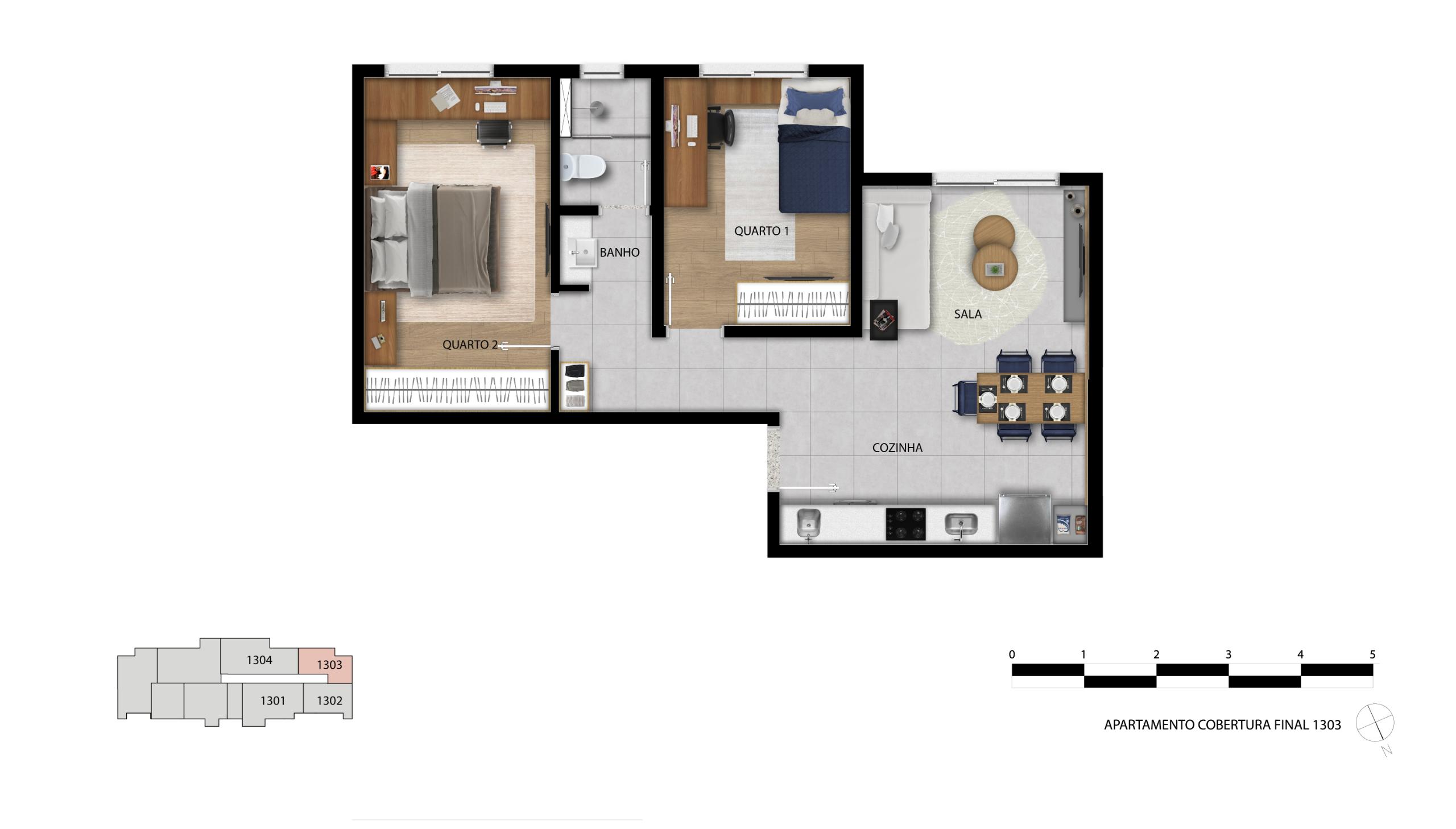 Apartamento 2 Quartos — foto 6